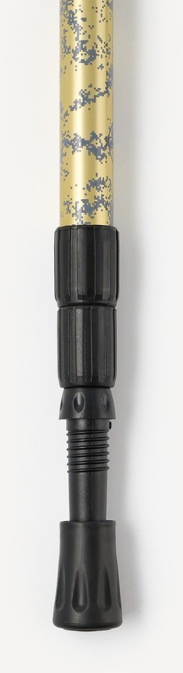 Треккинговые палки Berger Travel Pacemaker, 65-135 см, 3-секционные, светло-серый/лайм (2119448)