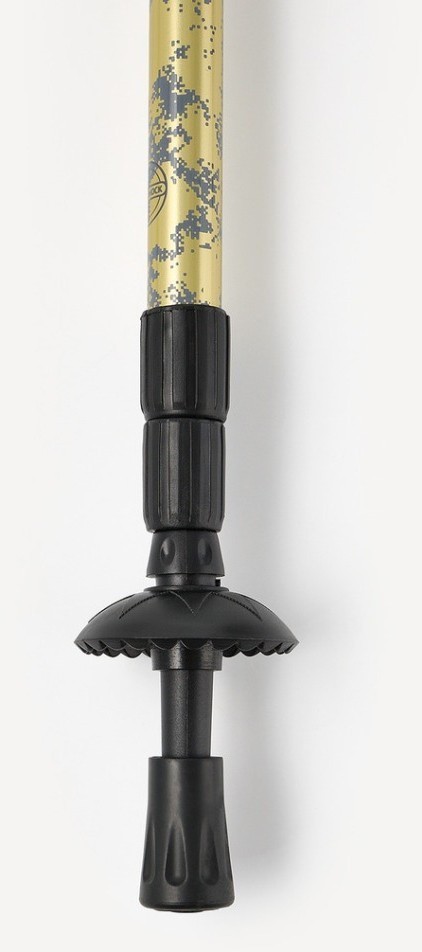 Треккинговые палки Berger Travel Pacemaker, 65-135 см, 3-секционные, светло-серый/лайм (2119448)