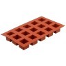 Форма силиконовая для приготовления пирожных cube, 17,6х29,8 см, 630 мл (68900)