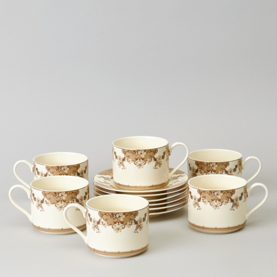 Чайный набор lefard "rendezvous" на 6 пер. 12 пр. 350 мл (165-575)