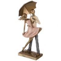 Статуэтка &quot;влюбленные&quot; 15*8,5*38 см. серия &quot;фьюжн&quot; Lefard (162-730)