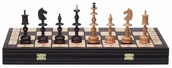 Шахматы "Старая Польша" (Польша, дерево, 58х29х7см), Madon (31136)