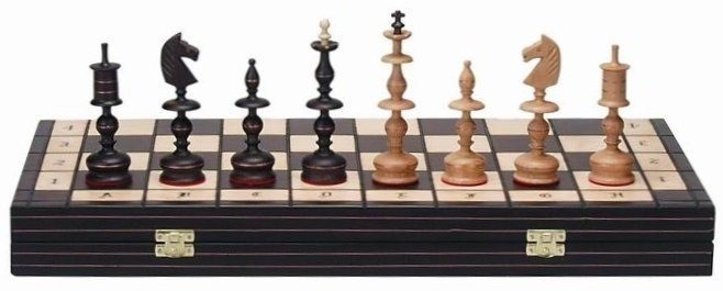 Шахматы "Старая Польша" (Польша, дерево, 58х29х7см), Madon (31136)