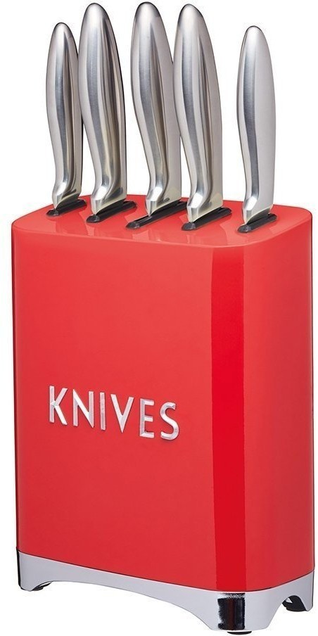 Kitchen Craft Набор ножей с блоком для хранения Кed LOVKNBRED