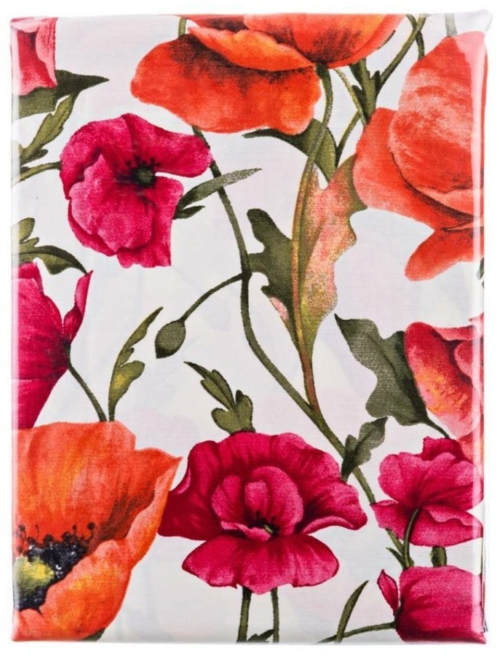 Пододеяльник 2-хсп  "маки" ,175х215, 100% хлопок, сатин. SANTALINO (984-206)