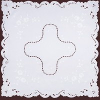 Декоративная салфетка 85*85 см, 100% полиэстер SANTALINO (836-233)