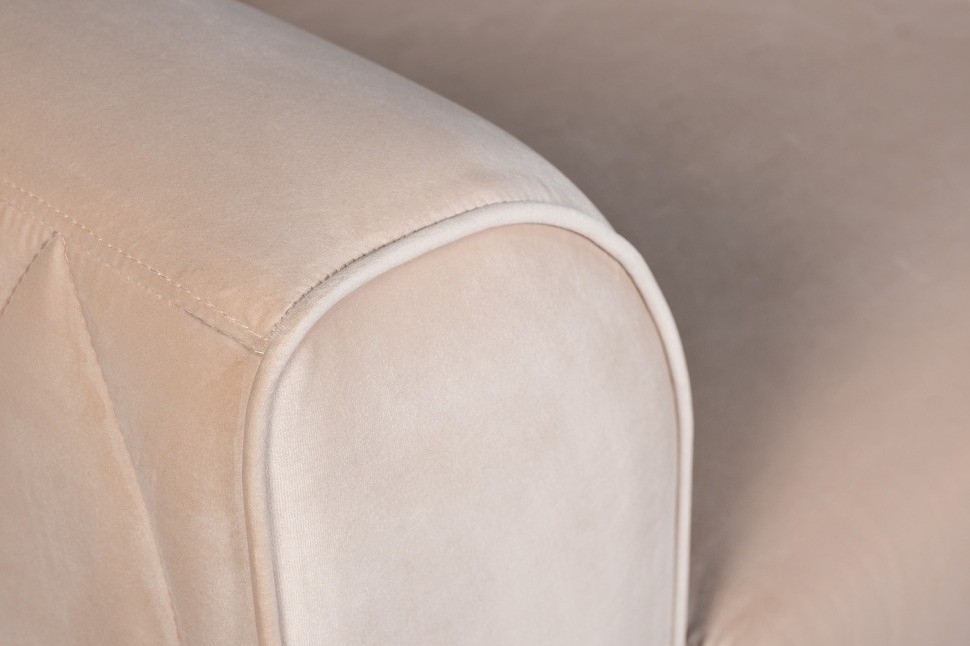 Кресло Lucerne велюр бежевое 110*86*75см (TT-00012025)