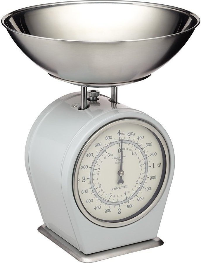 Kitchen Craft  Весы механические 4 кг Living Nostalgia LNSCALEGRY
