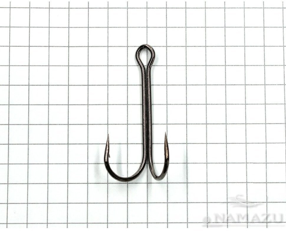 Крючок двойник Namazu Double Hook Long № 1, BN (40 шт.) N-HDL1BN (73808)