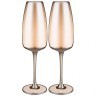 Набор бокалов для шампанского из 2 шт серия "alizee" 290 мл цвет: мед Акционерное Общество (194-657)