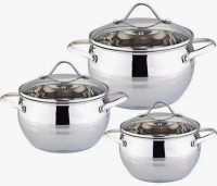 Набор кастрюль с крышками 3 шт ZIGEN (519)