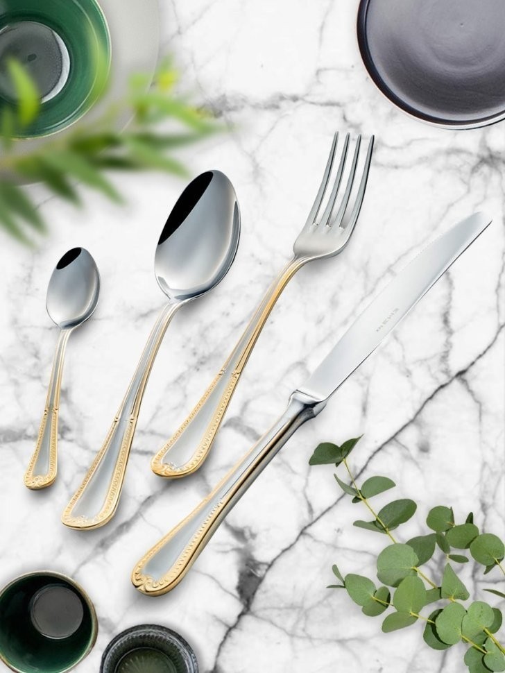 EME Набор для салата FIRENZE GOLD DECOR 2 шт C03FI/OR