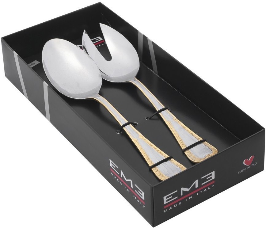 EME Набор для салата FIRENZE GOLD DECOR 2 шт C03FI/OR