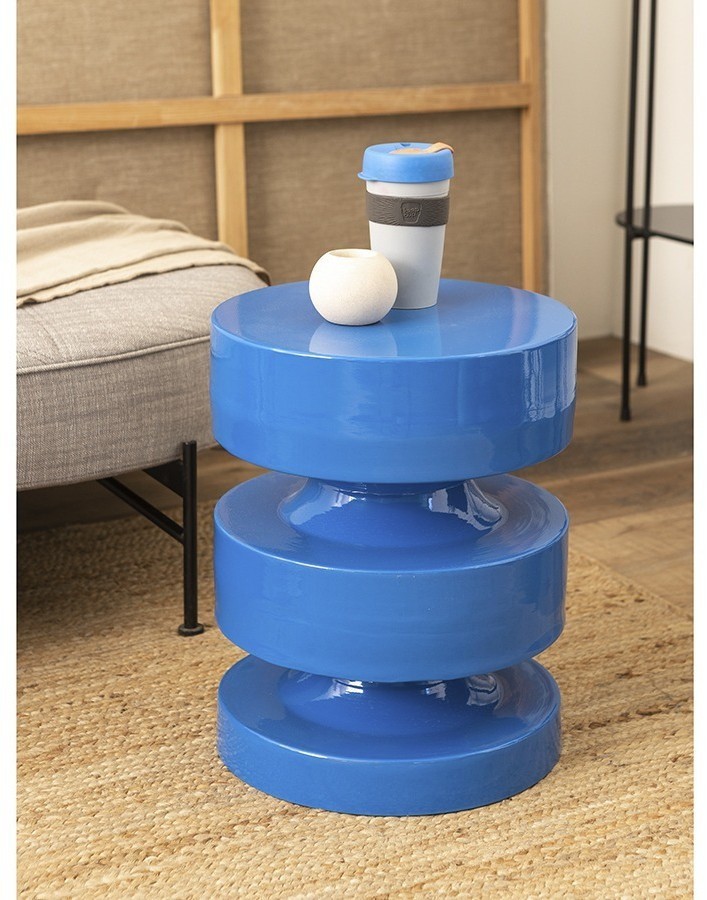 Столик приставной ingvild, D36 см, синий (76312)