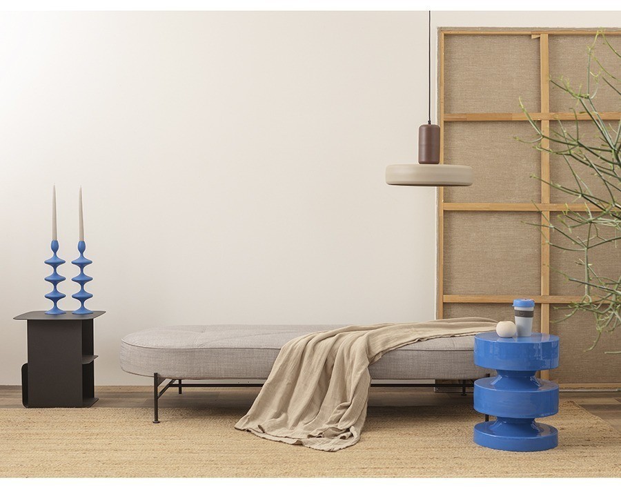 Столик приставной ingvild, D36 см, синий (76312)