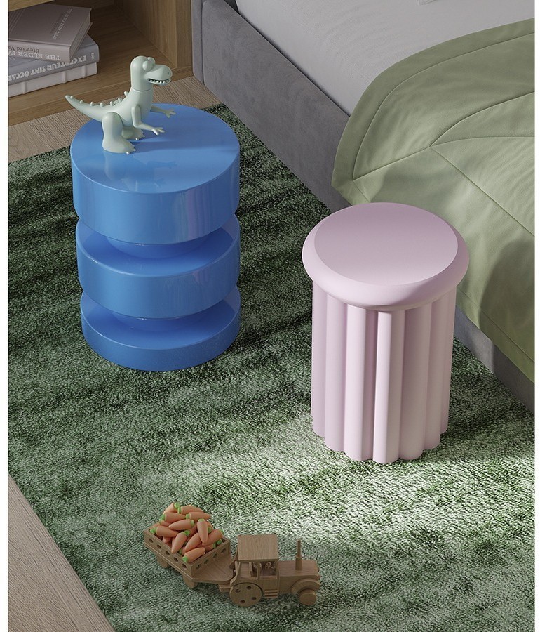 Столик приставной ingvild, D36 см, синий (76312)