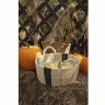 Корзина плетеная овальная bodhran nature из коллекции ethnic, размер m (77232)