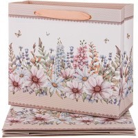 Комплект бумажных пакетов из 4 шт. &quot;дворцовый парк&quot; 30*27*12 см. Lefard (521-233)