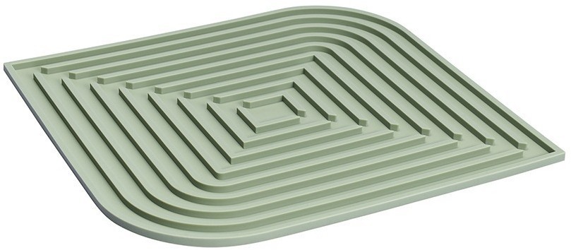 Коврик для сушки посуды dry flex, 34,5х31,5 см, шалфей (78435)