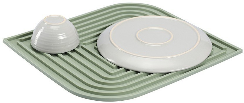 Коврик для сушки посуды dry flex, 34,5х31,5 см, шалфей (78435)