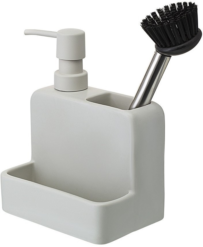 Диспенсер для мыла noble, 280 мл, светло-серый (78430)