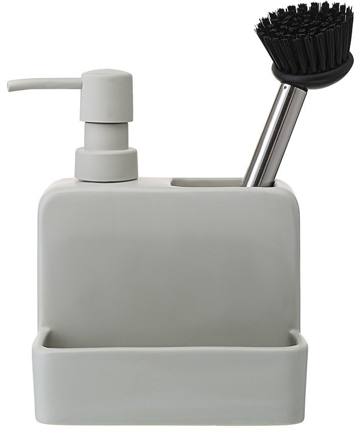 Диспенсер для мыла noble, 280 мл, светло-серый (78430)