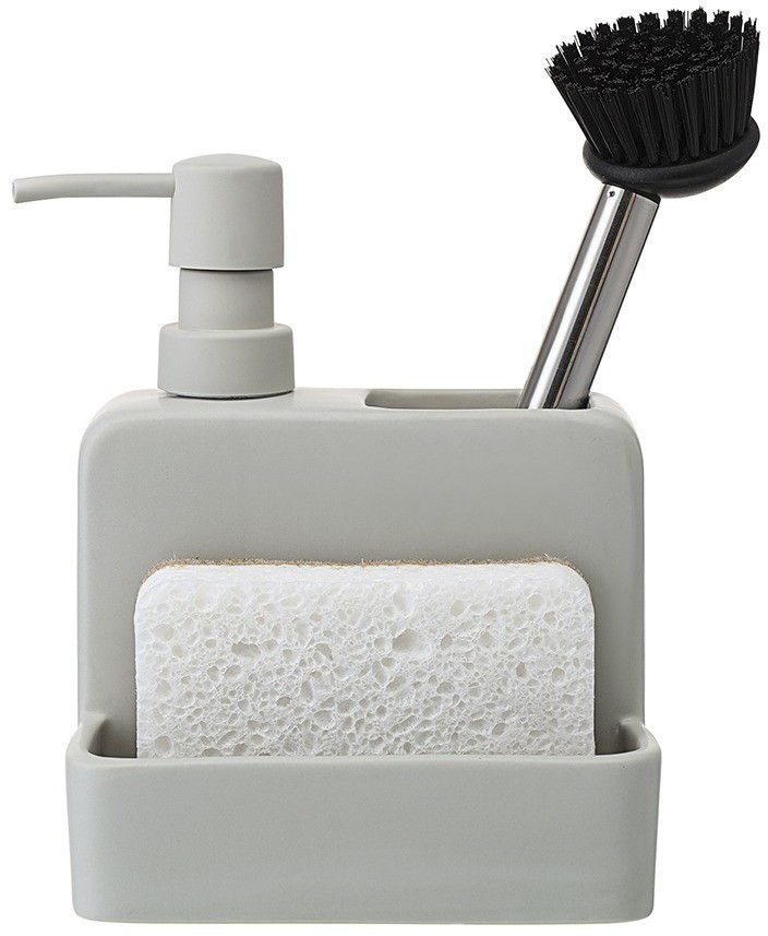 Диспенсер для мыла noble, 280 мл, светло-серый (78430)