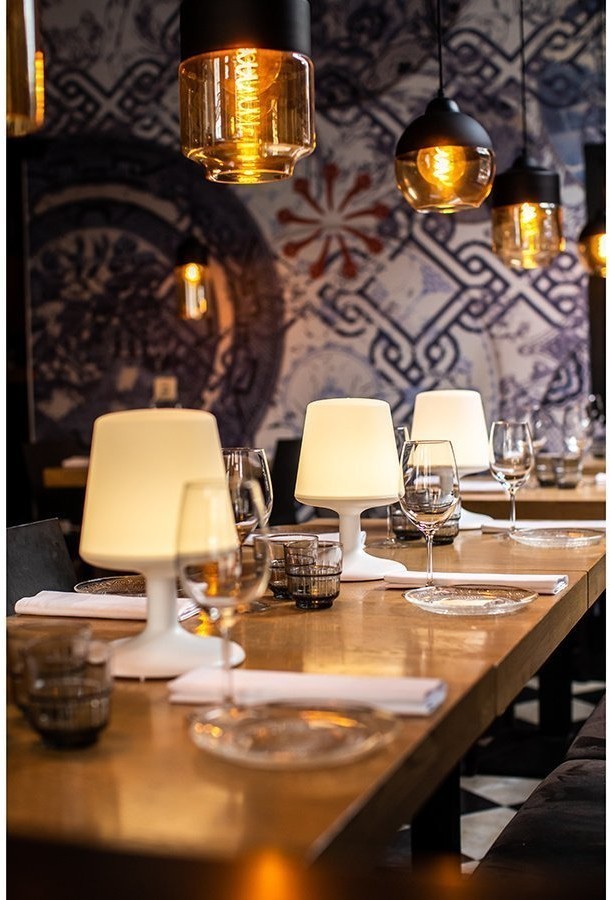 Лампа настольная light to go, organic, темно-серая (68348)