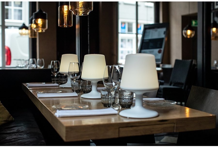 Лампа настольная light to go, organic, темно-серая (68348)