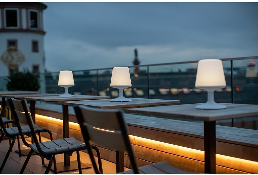 Лампа настольная light to go, organic, темно-серая (68348)