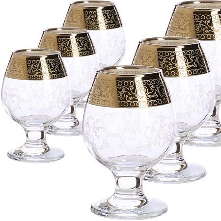 Набор 6-ти стакан д/коньяк "Венеция" (MS483-32)