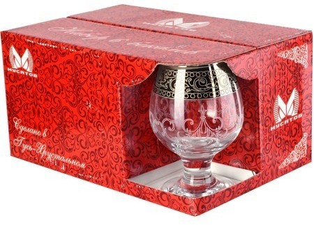 Набор 6-ти стакан д/коньяк "Венеция" (MS483-32)