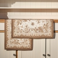 Набор полотенец из 2х шт &quot;royal garden&quot;,белый ,40х60см твил,100% хлопок, Lefard (850-754-6)