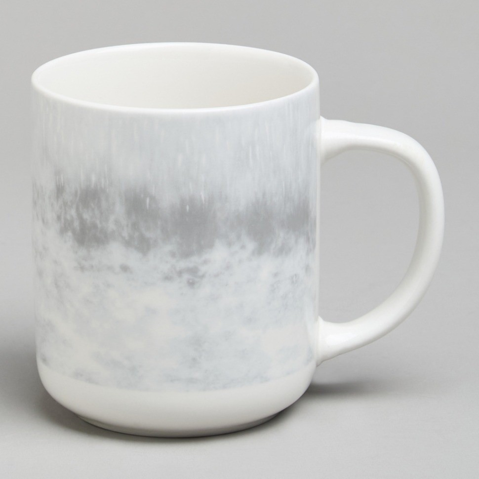 Набор кружек bronco "daily" 4 шт. 350 мл серый (576-1009)