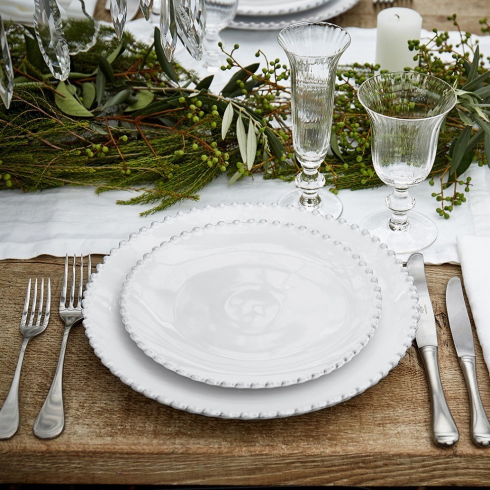 Блюдо PEA331-WHI(PEA331-02202F), керамика, white, Costa Nova