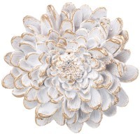 Панно настенное &quot;flower&quot; цвет:белый 15,5*15,5*5см Lefard (248-081)