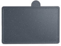 Набор agness из 10пр: 5 ножей, 4 доски и подставка, цвет: черно-серый (671-215)