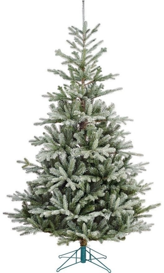 Ель хрустальная 215 см заснеженная (74373)