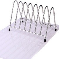 Подставка для тарелок и досок с поддоном (АЛТ408С)