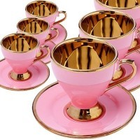 Кофейный сервиз на 6 персон 120 мл LORAINE (12126)