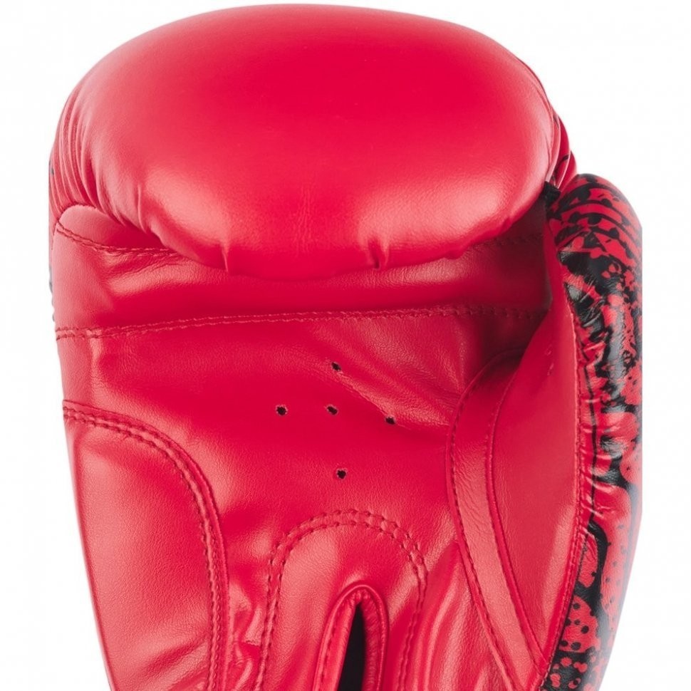 Перчатки боксерские INSANE ODIN, ПУ, красный, 10 oz (1738637)