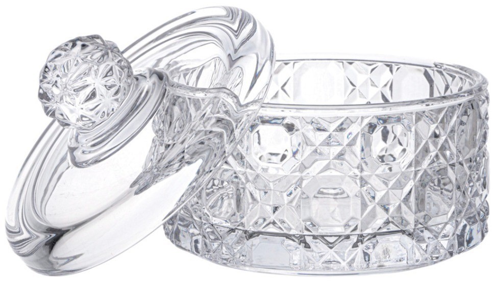 Емкость для хранения lefard с крышкой "gem" 10,5*10 см, 280 мл (691-087)