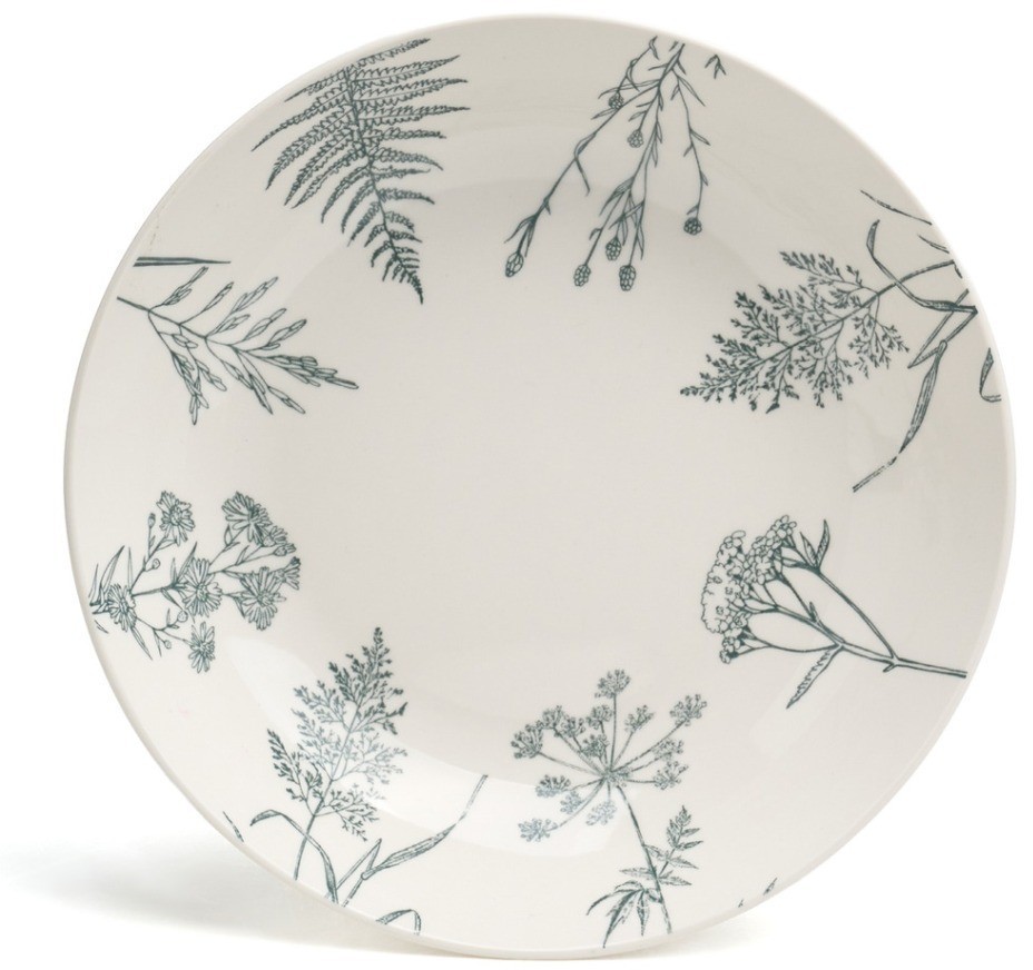 Набор салатников bronco "grasses" 4 шт. диаметр=20 см (191-343-1)