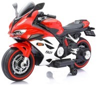 Детский электромотоцикл Ducati (12V, EVA, ручка газа, спидометр) (FT-921-RED-WHITE)