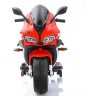 Детский электромотоцикл Ducati (12V, EVA, ручка газа, спидометр) (FT-921-RED-WHITE)