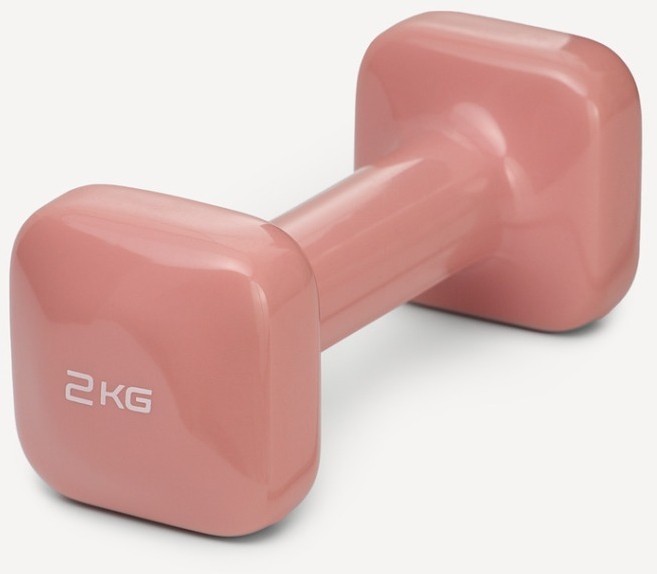 Гантель виниловая STARFIT DB-106 2 кг, терракотовый (2119187)