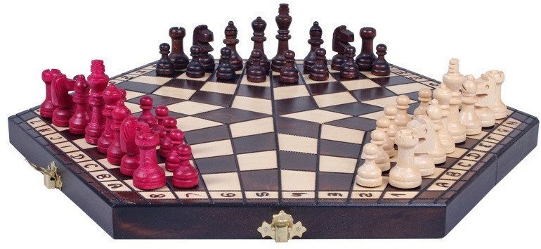 Шахматы "На троих" средние, Madon (32304)