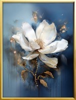 Картина Лилия с кристаллами Swarovski (3064)