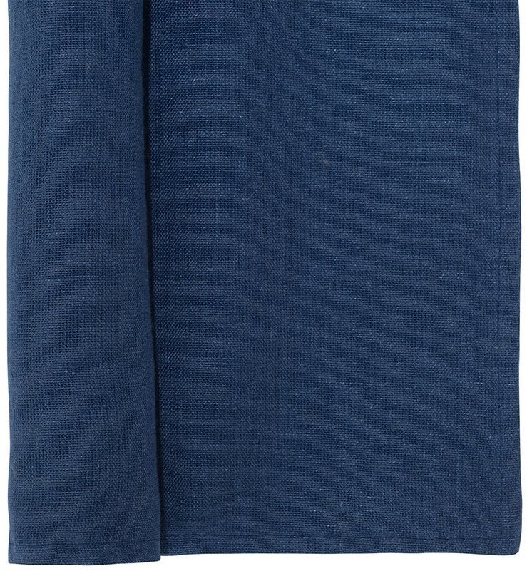 Салфетка под приборы из стираного льна синего цвета из коллекции essential, 35х45 см (73784)