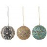 Набор ёлочных украшений bright mood коллекции new year essential, 3 шт. (78329)